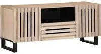 Mobile Porta TV 100x34x46 cm in Legno Massello di Mango 377507