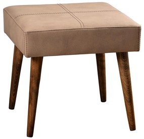 Pouf NUTO 46x46 cm marrone