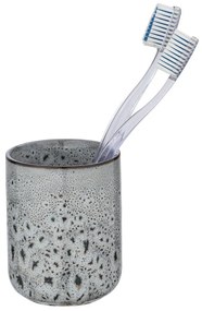 Tazza in ceramica grigia per spazzolini da denti Oviedo - Wenko