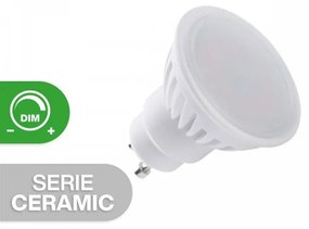 Lampada LED GU10 10W, Ceramic, 105lm/W, No Flickering - Dimmerabile Colore  Bianco Naturale 4.000K