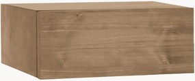 Set di 2 comodini da parete in legno di abete Ingrid