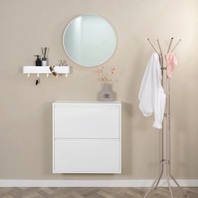 Scarpiera bianca in metallo Billy - Spinder Design