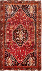 Gashghai Tappeto 160 x 260 Rosso (Iran) Annodato A Mano