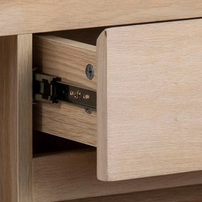 Cassettiera bassa color legno naturale effetto rovere 150x75 cm Nagano - Actona