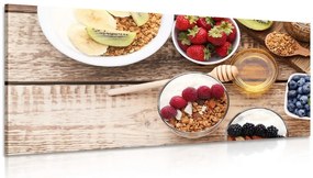 Quadro su tela – Colazione salutare