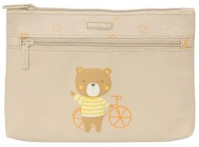 Astuccio Scuola Safta Osito Orso Beige 23 x 16 x 3 cm