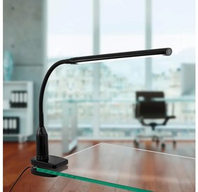 Eglo 96437 - Lampada con morsetto LED LAROA LED/4,5W/230V nera