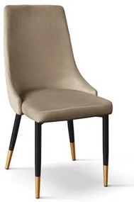 ARLETTE - sedia di design moderno in velluto