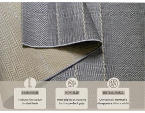 Runner grigio per esterni, 80 x 200 cm Sunshine - Hanse Home