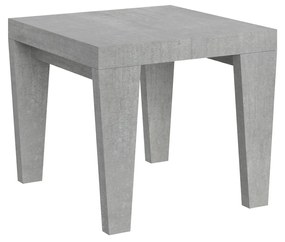 Tavolo allungabile Spimbo in diverse dimensioni e finiture, Cemento / 90x160/420 cm
