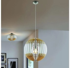 Eglo 32846 - Lampadario su filo OLMERO 1xE27/60W/230V