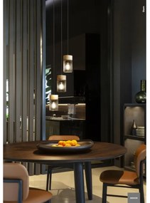 Redo 01-3141 - Lampadario a sospensione con filo STEM 1xE27/42W/230V