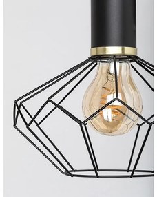 Rabalux 71064 - Applique FRAN 1xE27/40W/230V diametro 20 cm nero