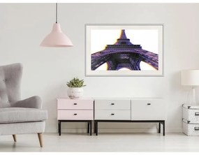 Poster Symbol of Paris (Purple)