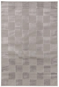 benuta Basic Tappeto Claire Grigio 140x200 cm - Tappeto design moderno soggiorno