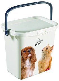 Scatola multiuso bianca con coperchio , 6 l - Curver
