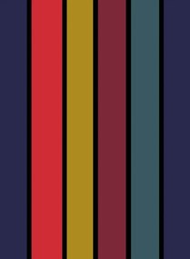 House of Hackney Carta da parati Berkley Stripe - Multi