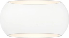 Applique da Parete E27 CURVY in Gesso Pitturabile