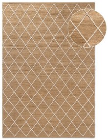 Tappeto di colore naturale in iuta tessuto a mano 200x300 cm Kunu – Hanse Home