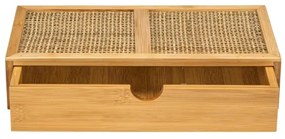 WENKO 25603100 – Organizzatore ALLEGRE 28x14 cm marrone