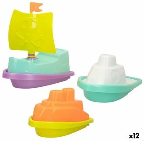 Set di giocattoli per il mare Colorbaby 3 Pezzi Barca polipropilene (12 Unità)