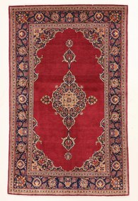 Kashan Tappeto 220x140 (Iran) Annodato A Mano