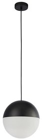 Searchlight 24181BK - Lampadario a sospensione con filo ENDOR 1xE27/40W/230V nero