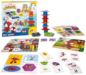 Gioco Educativo Spidey 24,5 x 0,2 x 24,5 cm (6 Unità) 10 in 1