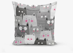 Federa in misto cotone Catty, 45 x 45 cm Catcikler - Minimalist Cushion Covers