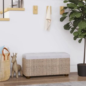 Panche Portaoggetti 2 Pz Con Cuscino Grigio 69 Cm Tifa /