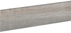 Piastrella battiscopa North Wind Grey in gres porcellanato grigio opaco L 123 x H 0.9 cm x Sp 9 mm confezione da 12 ml