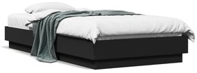 Giroletto Nero 90x190 Cm İn Legno Multistrato /