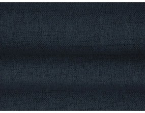 Letto matrimoniale imbottito blu scuro con spazio contenitivo e rete 180x200 cm Mamaia - Micadoni Home