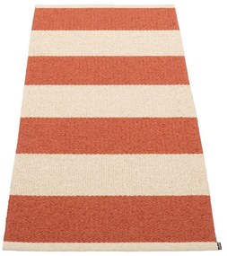 Passatoia da interno/esterno color mattone/color crema 70x150 cm Bob Brick – Pappelina