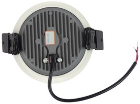 Faro LED incasso 10W foro ø85 UGR19 110lm/W - Dimmerabile Colore Bianco Naturale 4.000K