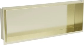Mexen X-Wall-NR mensola ad incasso senza flangia 60 x 20 cm, oro spazzolato - 1951602010