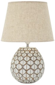Lampada Da Tavolo Resina Tibet Cm Ø 35X52 Elegante Design
