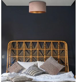 Duolla - Plafoniera ROLLER 1xE27/15W/230V diametro 40 cm beige/oro