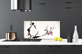 Rivestimento parete cucina Grafica di astrazione 100x50 cm