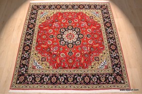 Tabriz Tappeto persiano 210x200 (Iran) Annodato A Mano