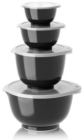 Ciotole nere in set da 4 pezzi ø 23 cm Margrethe - Rosti