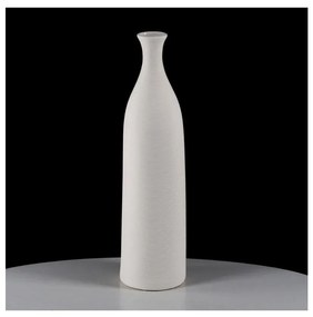Vaso in ceramica bianca da 46 cm