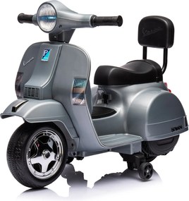 Piaggio Mini Vespa PX150 Elettrica 6V per Bambini Grigio...