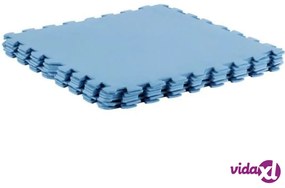 Pool Improve Protezioni Pavimento Piscina Blu 50x50 cm 8 pz