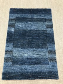 Loribaft Tappeto persiano 80x120 Blu (Iran) Annodato A Mano