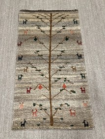 Gabbeh Tappeto persiano 60 x 100 Beige (Iran) Annodato A Mano