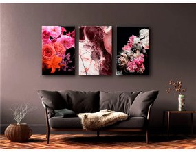 Quadro Spring Baroque (3 Parts)  Colore colorful, Dimensioni e Misure 120x60