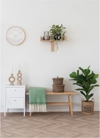 Coperta verde in misto lana 130x170 cm Carmel – House Nordic