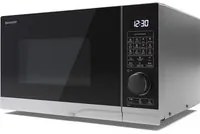 SHARP YC-PC254AE-S - FORNO A MICROONDE 25LT - 900W - CONTROLLO DIGITALE - GRILL - 11 LIVELLI DI POTENZA - BLACK/SILVER