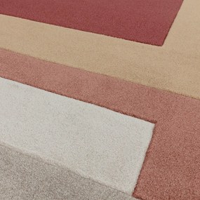 Tappeto color mattone 160x230 cm Sketch - Asiatic Carpets